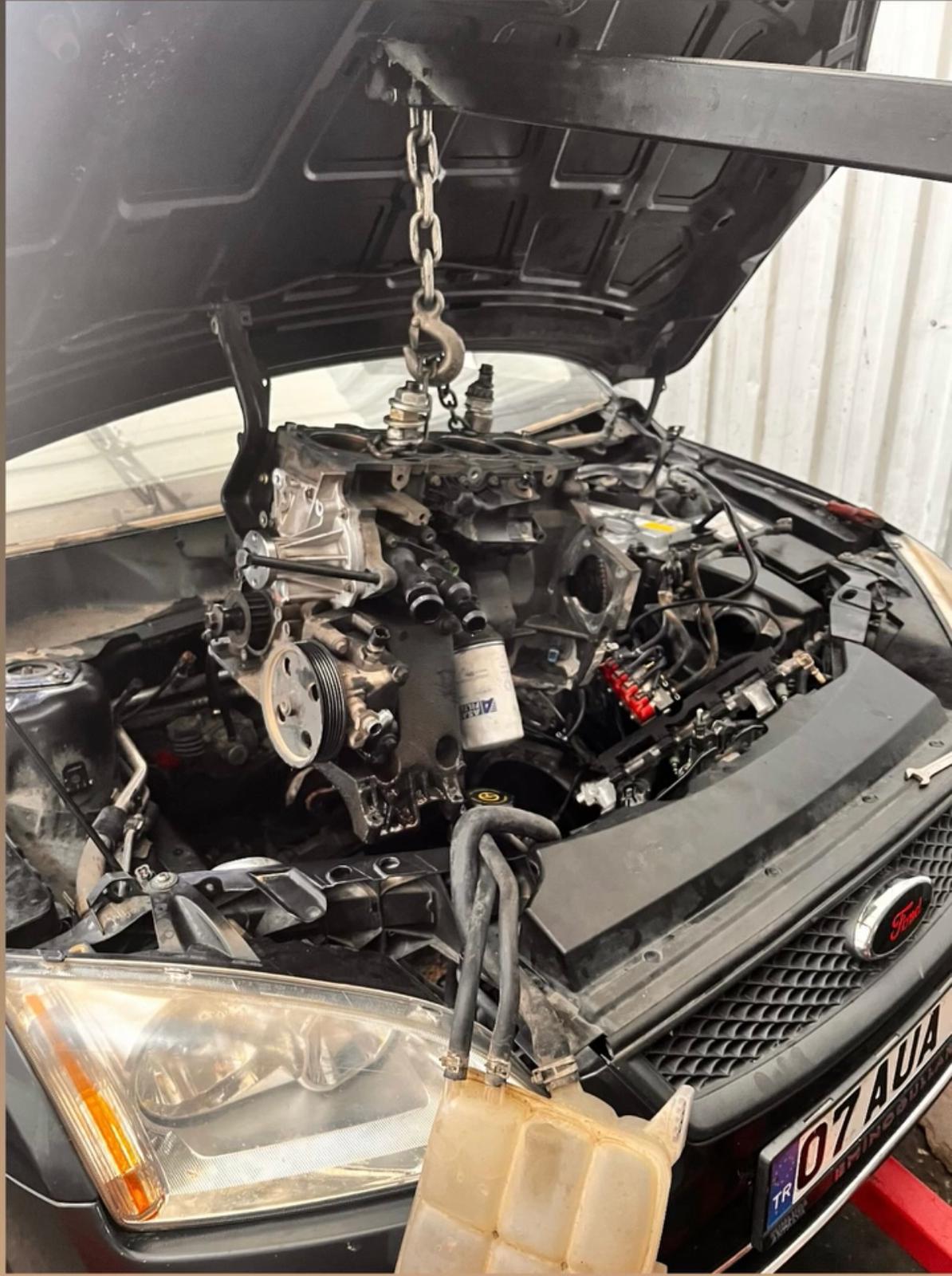 Motor onarım alanı